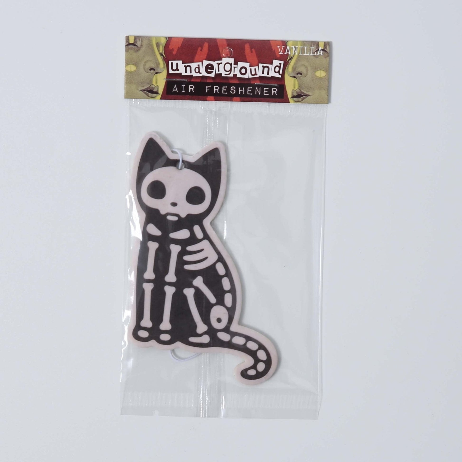 Skeleton Cat Air Freshener - The Original Underground