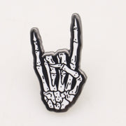 Skeleton Rock Hand Enamel - The Original Underground