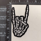 Skeleton Rock Hand Patch - The Original Underground