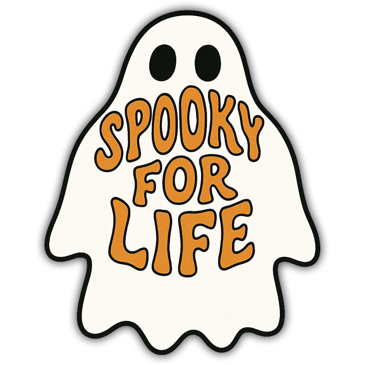 Spooky for Life Sticker – The Original Underground