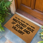 Star Wars "Wretched Hive of Scum and Villainy" Door Mat - The Original Underground