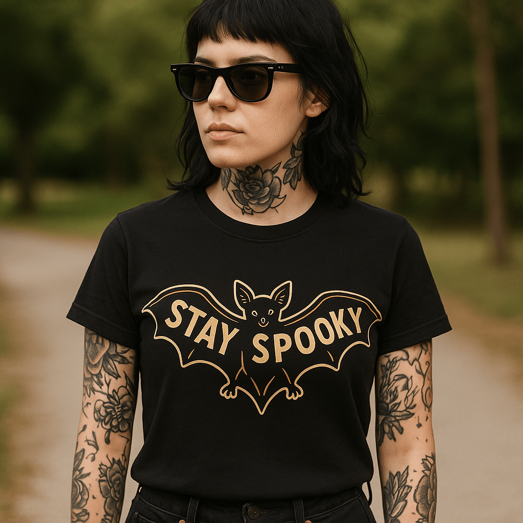 Stay Spooky Bat T-Shirt - The Original Underground