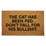 The Cat Has Been Fed Door Mat - The Original Underground
