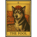 The Fool Dog Tarot Card Original Poster Print - The Original Underground