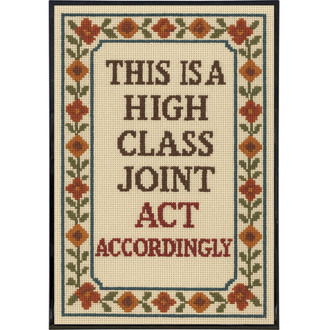 This is a High Class Joint Poster Print - The Original Underground