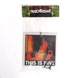 This Is Fine Cat Air Freshener - The Original Underground