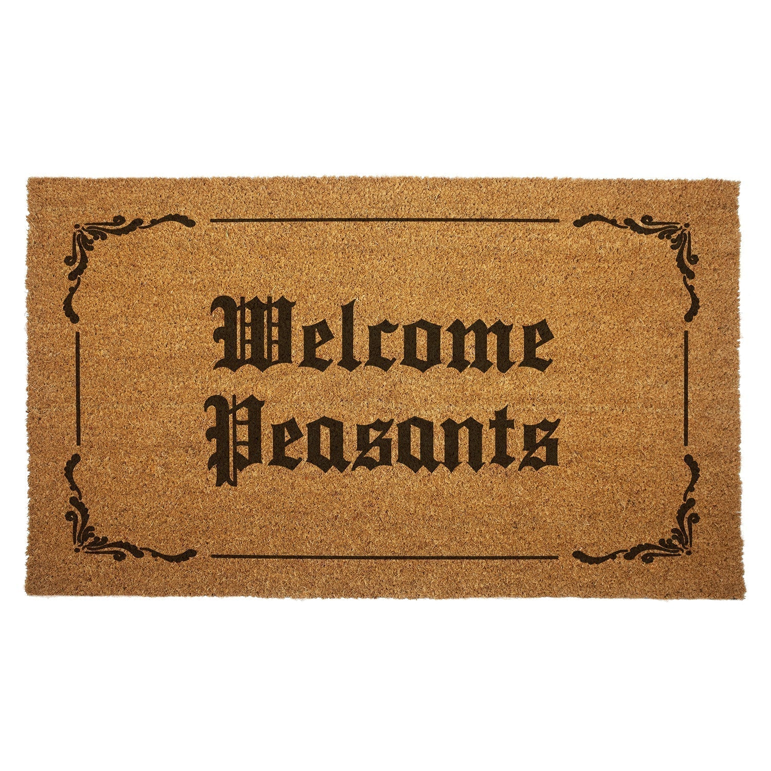 Welcome Peasants Door Mat - The Original Underground
