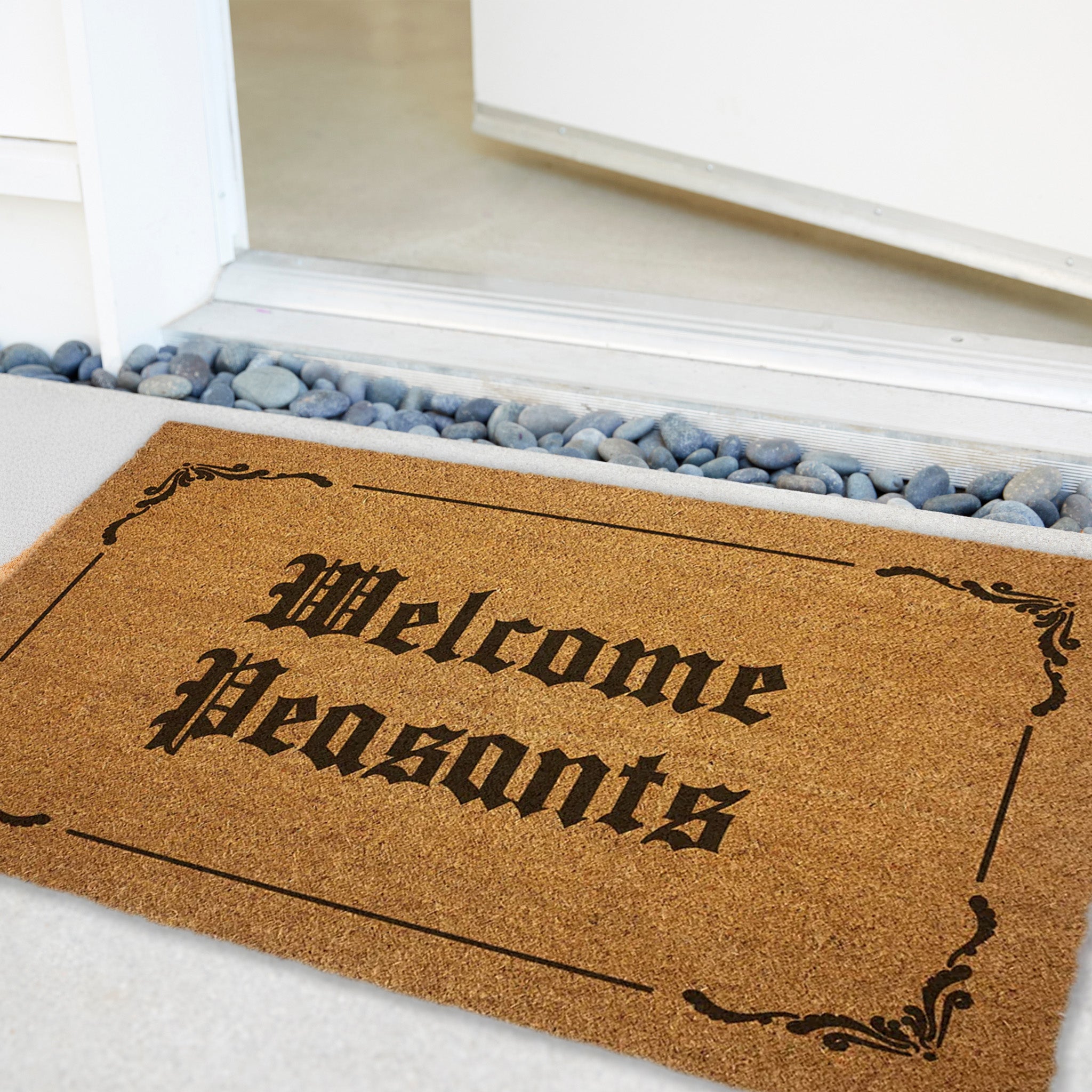 Welcome Peasants Door Mat - The Original Underground