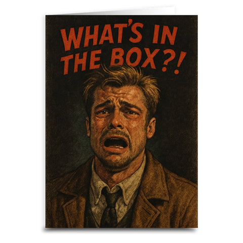 What's in the Box?! Greeting Card - The Original Underground