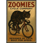 Zoomies Cycle Company Poster Print - The Original Underground