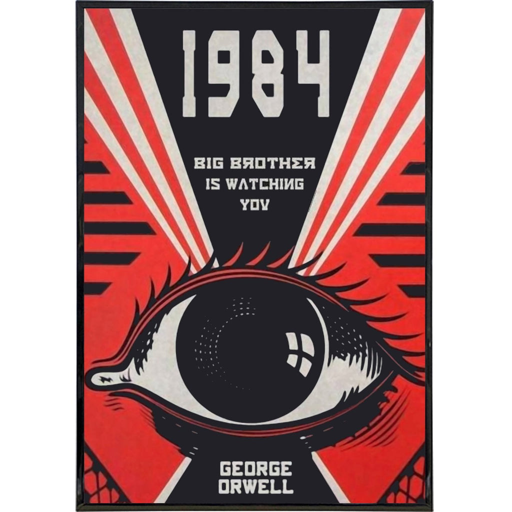 1984 George Orwell Big Brother - 1984 - Posters and Art Prints