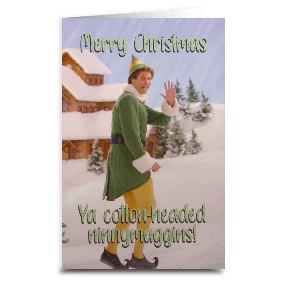 Elf Merry Christmas Card