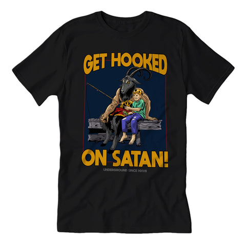 Get Hooked On Satan Guys Shirt - The Original Underground / theoriginalunderground.com