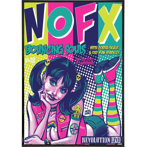 NOFX Show Poster Print - The Original Underground / theoriginalunderground.com