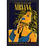 Nirvana "Come As You Are" Show Poster Print - The Original Underground / theoriginalunderground.com