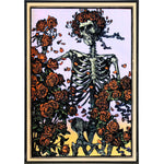 Skeleton with Roses Illustration Print - The Original Underground / theoriginalunderground.com
