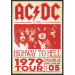 AC/DC 1979 Tour Poster Print - The Original Underground