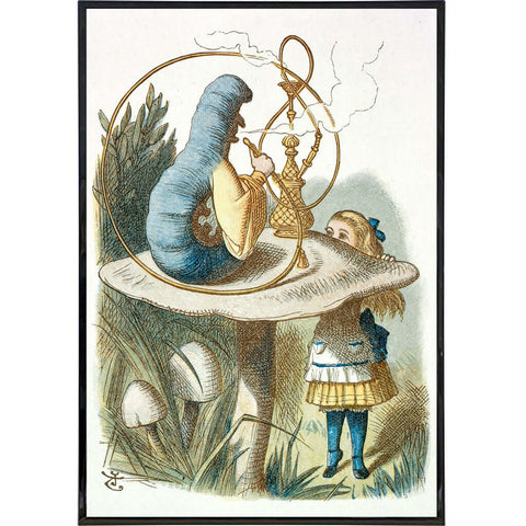 Alice with the Caterpillar Print - The Original Underground