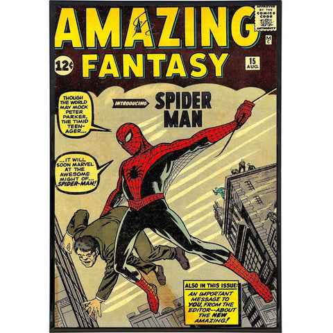 Amazing Fantasy "Spiderman" Comic Cover Print - The Original Underground