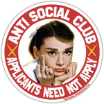 Anti Social Club Car Magnet - The Original Underground