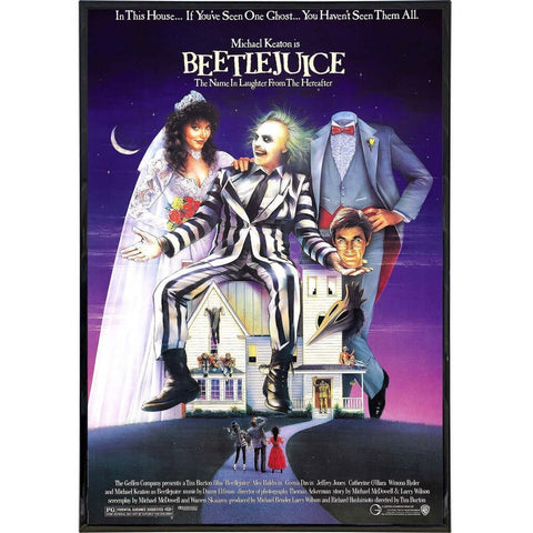 Beetlejuice Film Poster Print - The Original Underground