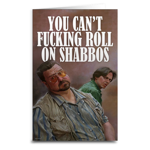 Big Lebowski "Shabbos" Card - The Original Underground