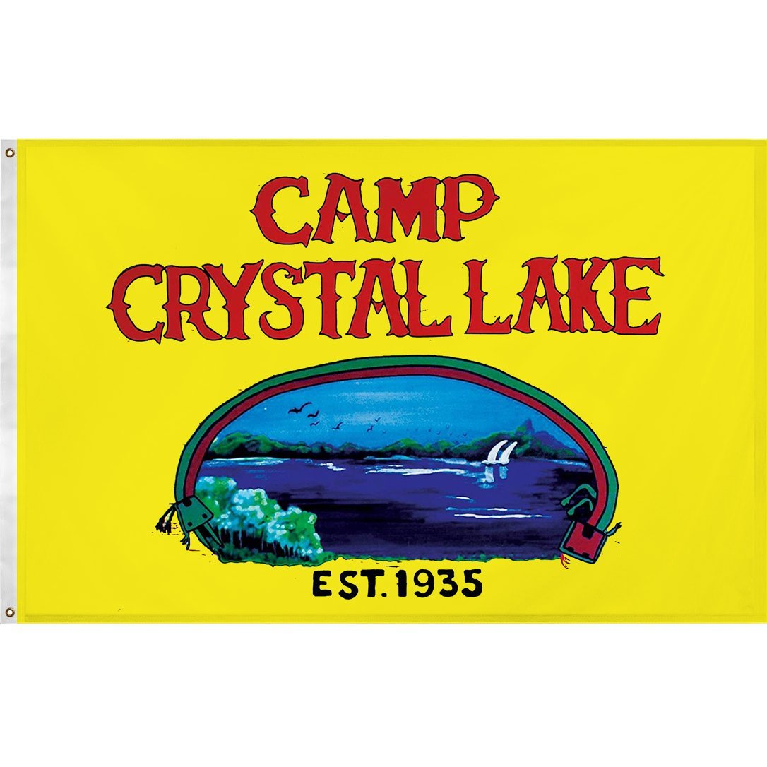 Camp Crystal Lake Flag The Original Underground