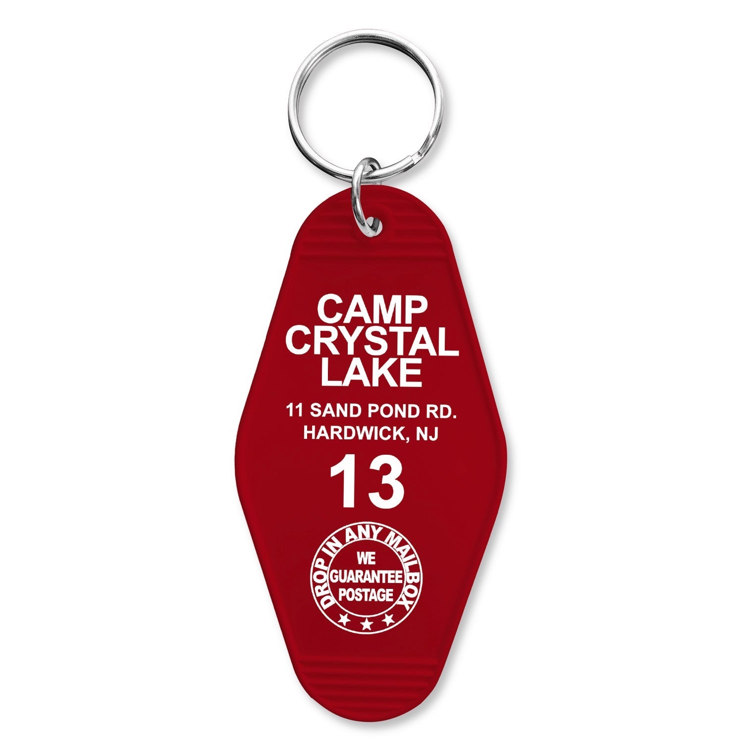Camp Crystal Lake (Friday the 13th) Motel Key FOB keychain