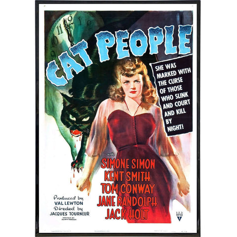Cat People Film Poster Print - The Original Underground