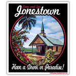 Come and See Jonestown Sticker - The Original Underground
