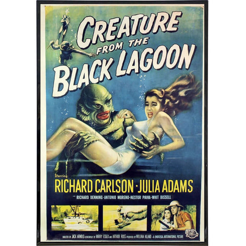 Creature from the Black Lagoon Film Poster Print - The Original Underground