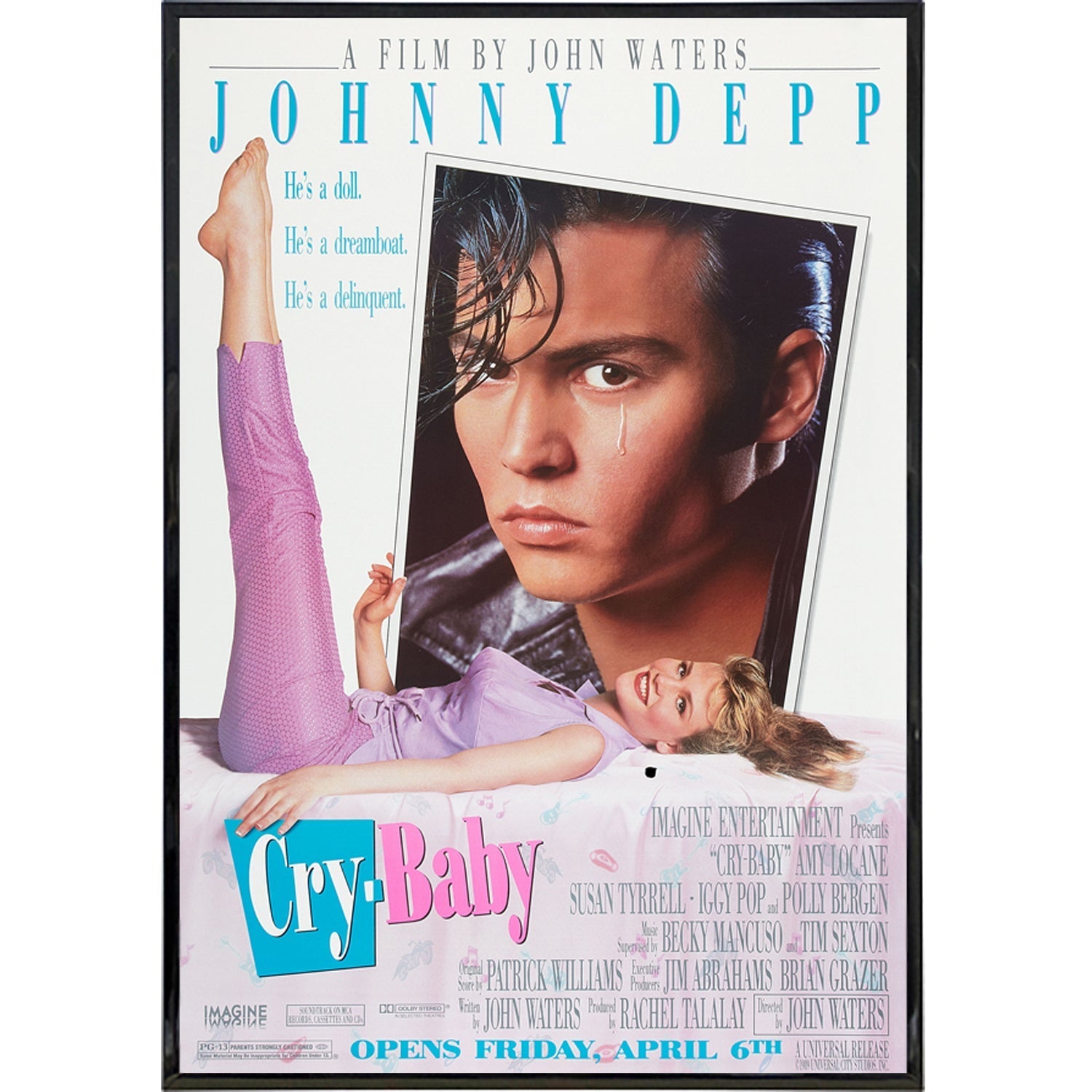 Cry-baby Film Poster Print - Main Image