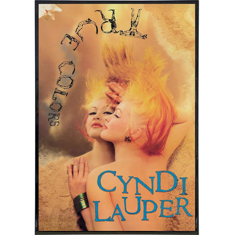 Cyndi Lauper "True Colors" Album Cover Poster Print - The Original Underground