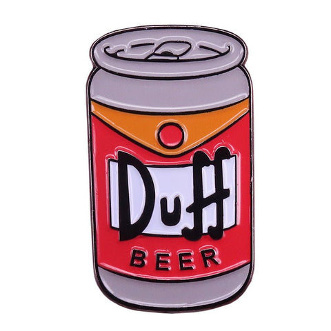 Duff Beer Enamel Pin - The Original Underground