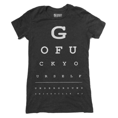 Eye Exam Girls Shirt - The Original Underground