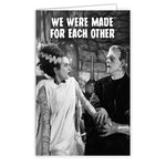 Frankenstein "Made for Each Other" Card - The Original Underground