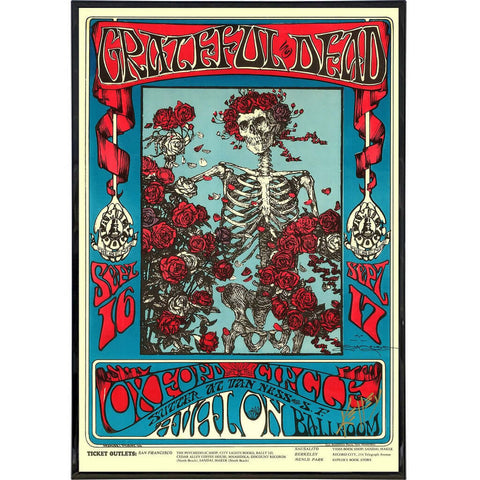 Grateful Dead 1966 Show Poster Print - The Original Underground