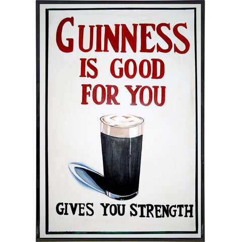 Guinness Gives You Strength Ad Print - The Original Underground