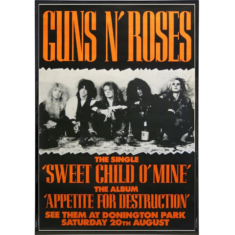 Guns N' Roses Show Poster Print - The Original Underground