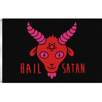 Hail Satan Flag - The Original Underground