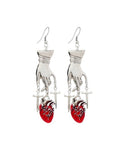 Hand and Heart Earrings - The Original Underground