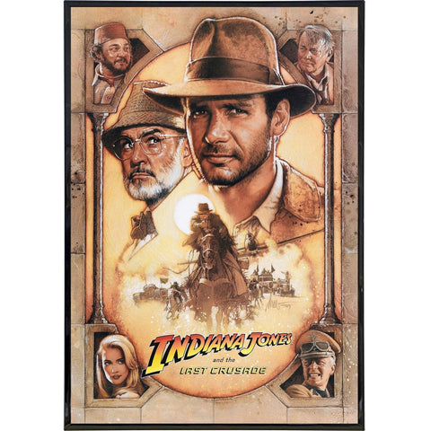 Indiana Jones and the Last Crusade Film Poster Print - The Original Underground