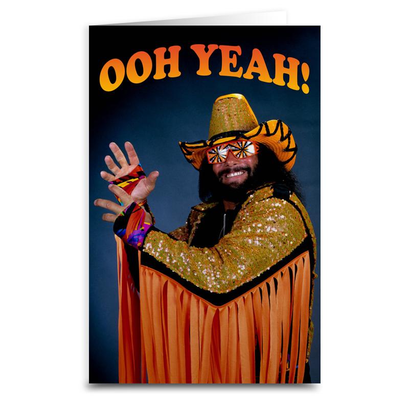 Instantáneamente Especialmente Especificado Macho Man "Ooh Yeah" Card - The Original Underground