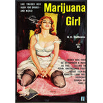 Marijuana Girl Comic Cover Print - The Original Underground