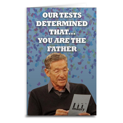 Maury "You Are the Father" Card - The Original Underground