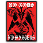 No Gods No Masters Car Magnet - The Original Underground