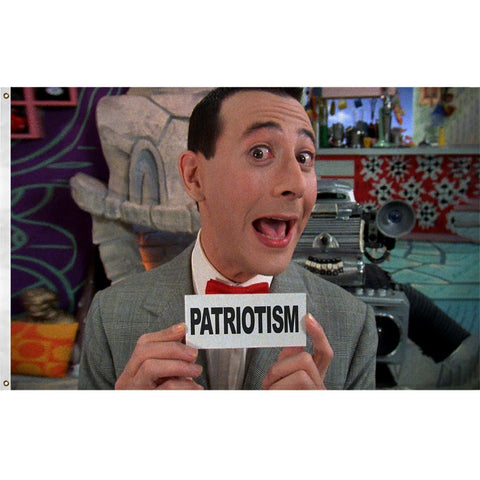 Pee Wee "Patriotism" Flag - The Original Underground