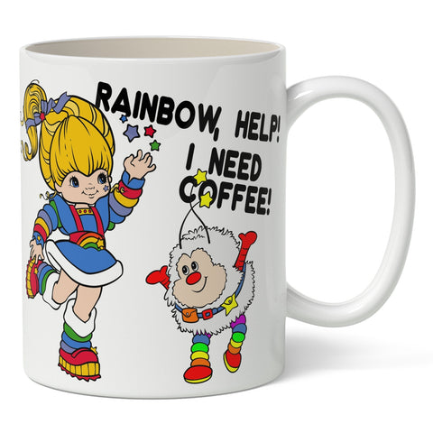 Rainbow Brite "I Need Coffee" Mug - The Original Underground