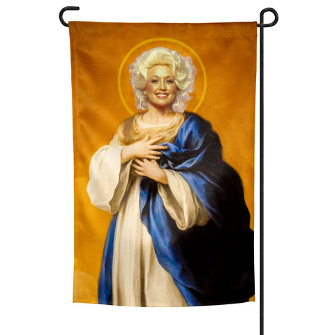 Saint Dolly Parton Garden Flag - The Original Underground