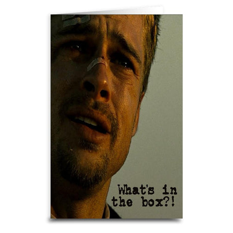 Seven "What's in the Box" Card - The Original Underground